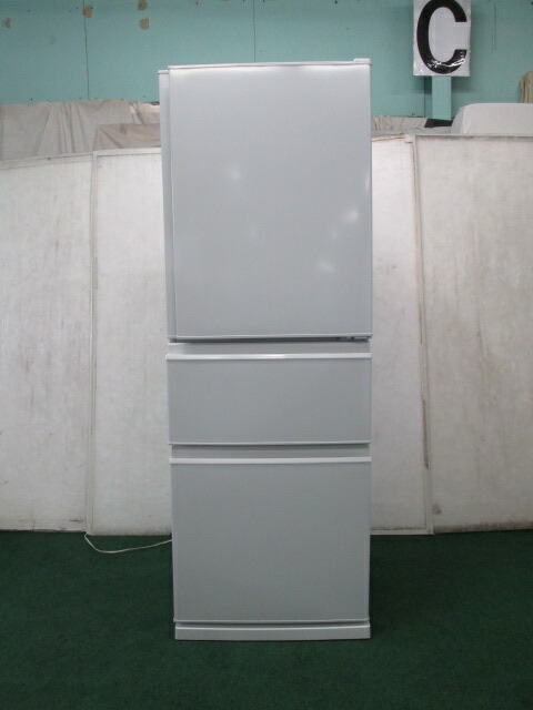 楽天市場】2022年 三菱 330L 3ドア 冷凍冷蔵庫 MR-C33H-W (0609BH)7CY