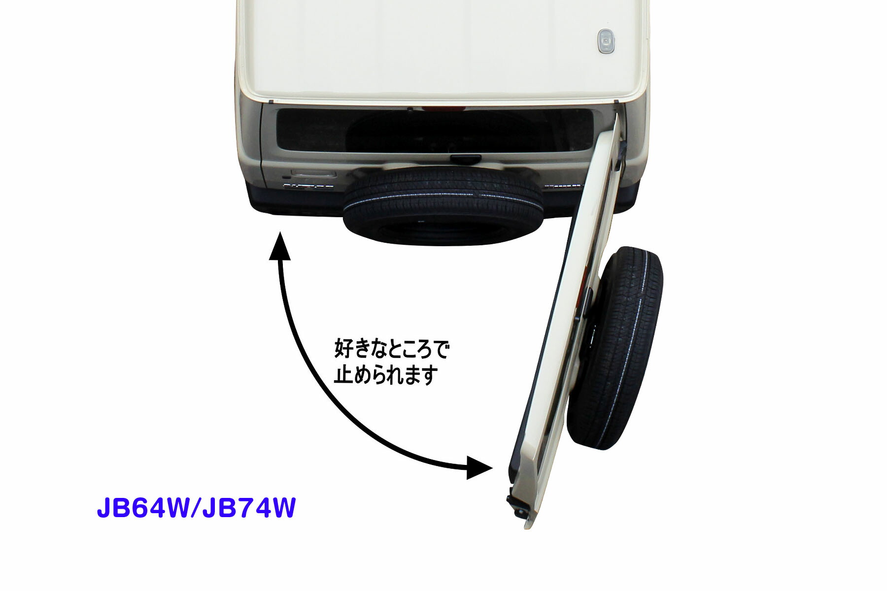 楽天市場】NEOPLOT RV フリーストップドアオープナー ジムニー JB23W