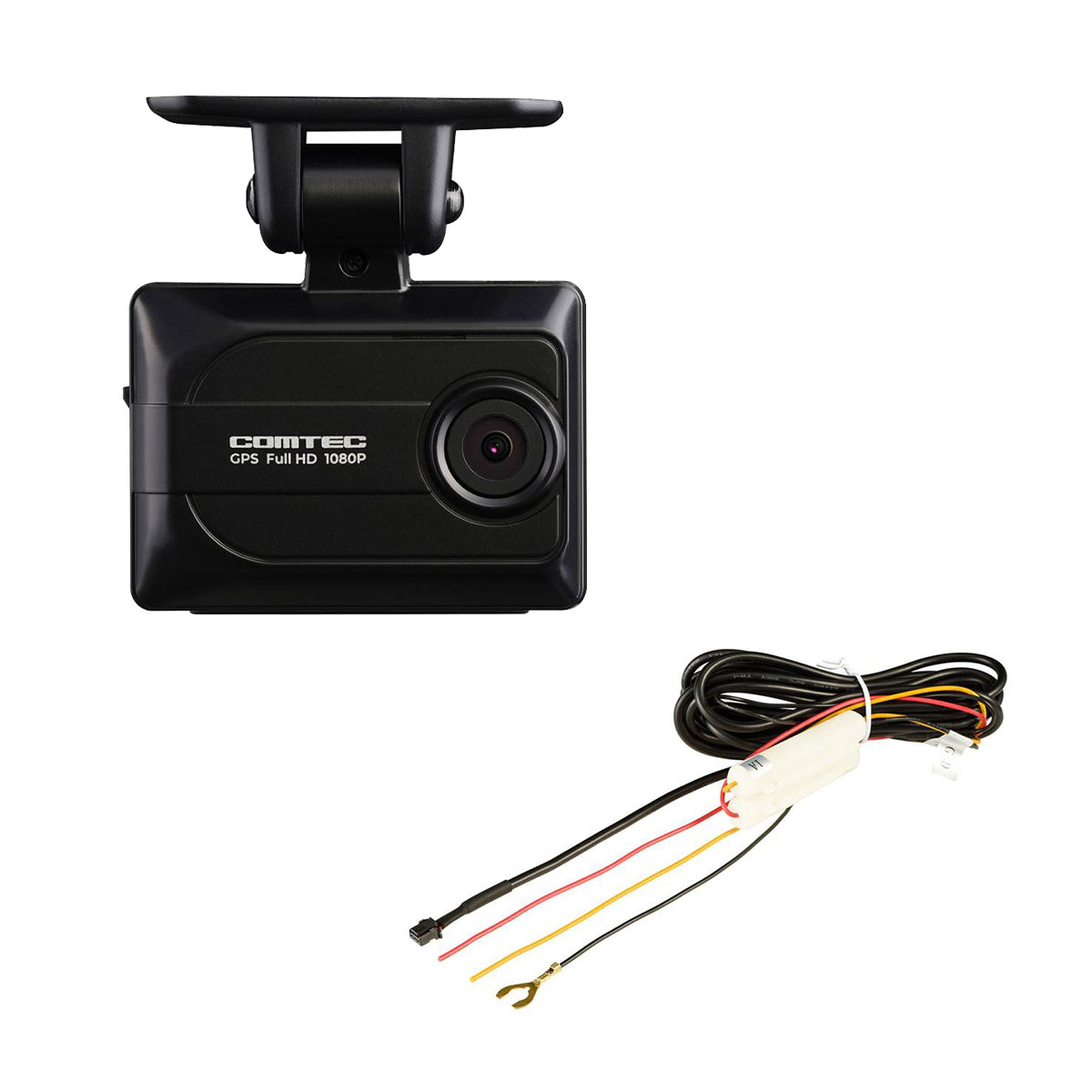 楽天市場】【お得なセット品】コムテック HDR003 前方1カメラ ドライブ