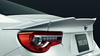 楽天市場】86 ZN6 後期 G/GT モデリスタ トランクスポイラー 塗装済み