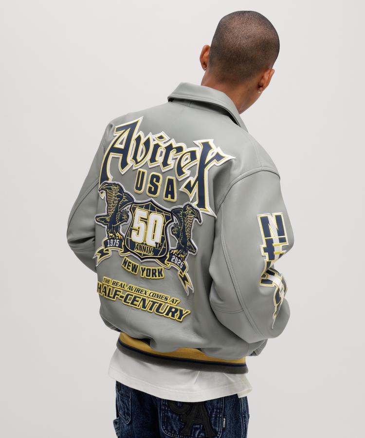 楽天市場】AVIREX 公式通販｜《50th Anniversary》GRAPHIC VARSITY