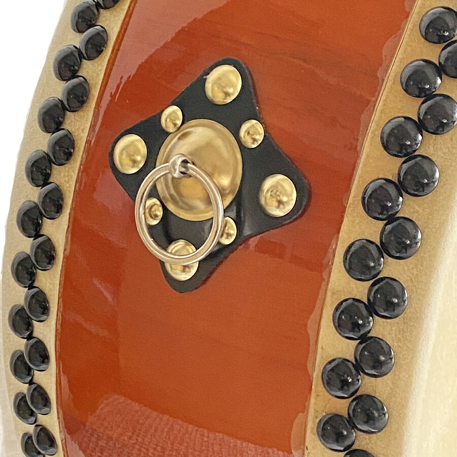 楽天市場】平太鼓 水牛皮 直径48cm 舞台用太鼓バチ2本・台付き【送料