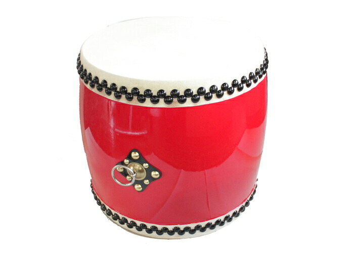 楽天市場】大太鼓(特小) 赤牛皮 直径18cm×高さ21cm エイサー用 バチ1本