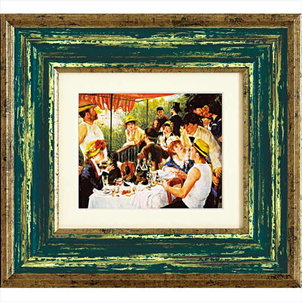 楽天市場】【スーパーSALE10％OFF】絵画 ルノワール「舟遊びの昼食