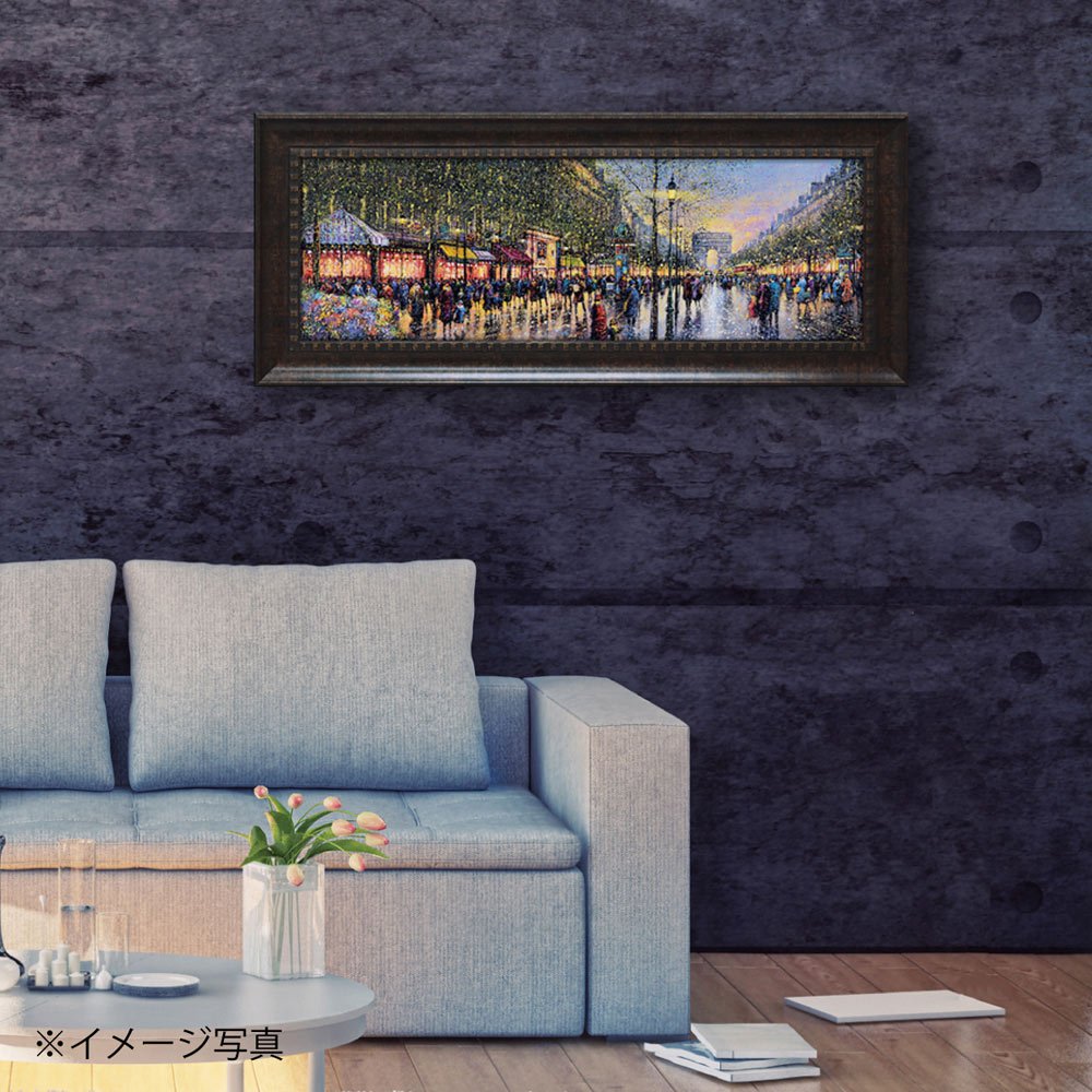 楽天市場】絵画 ギィ デサップ「シャンゼリゼ通り」 額入り 風景画 壁