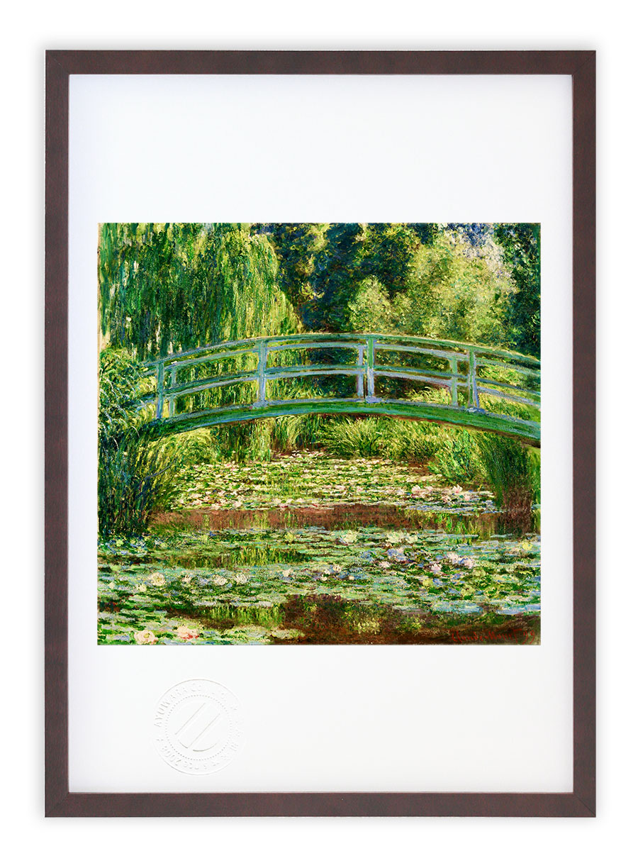楽天市場】【スーパーSALE半額】版画 絵画 名画 睡蓮の池(1899