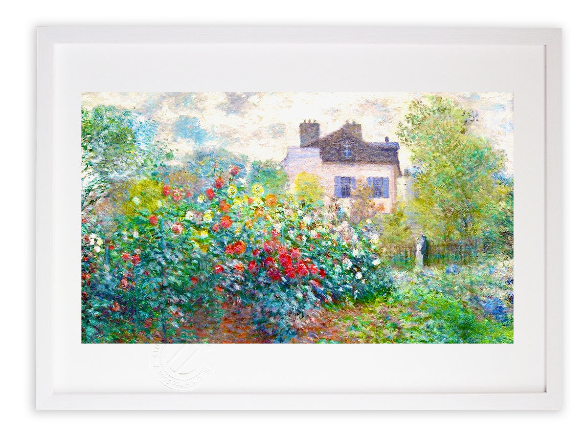 楽天市場】【スーパーSALE半額】版画 絵画 名画 アルジャントゥイユの