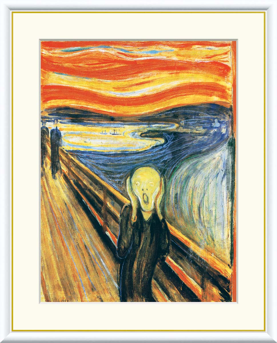 楽天市場】【スーパーSALE10％OFF】10年保証 名画 油絵 叫び