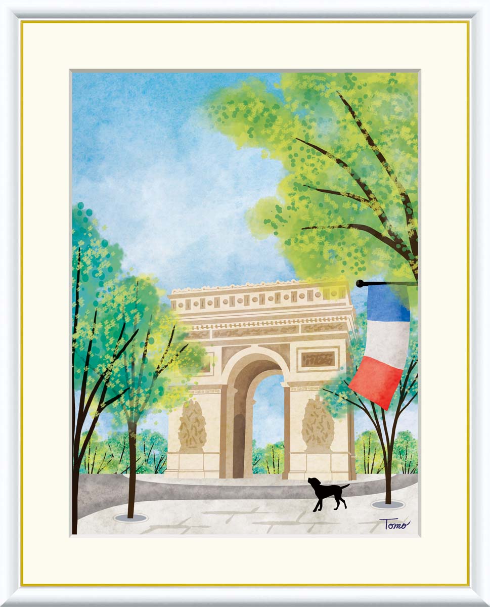 楽天市場】凱旋門（絵画｜アート・美術品・骨董品・民芸品）：ホビーの通販