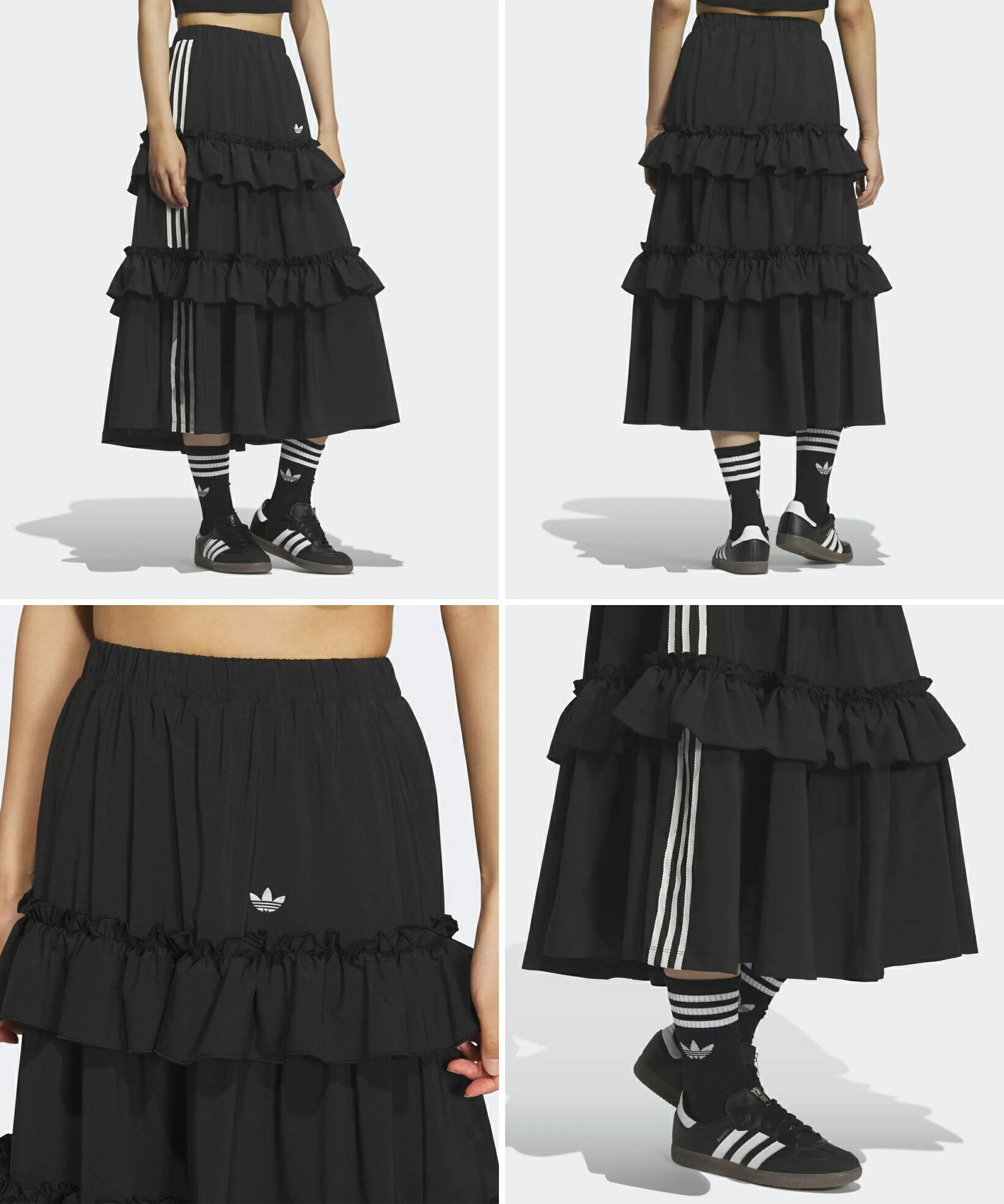 楽天市場】☆配送無料☆ [ADIDAS] KQ6505 KQ6506 adidas LONG SKIRT