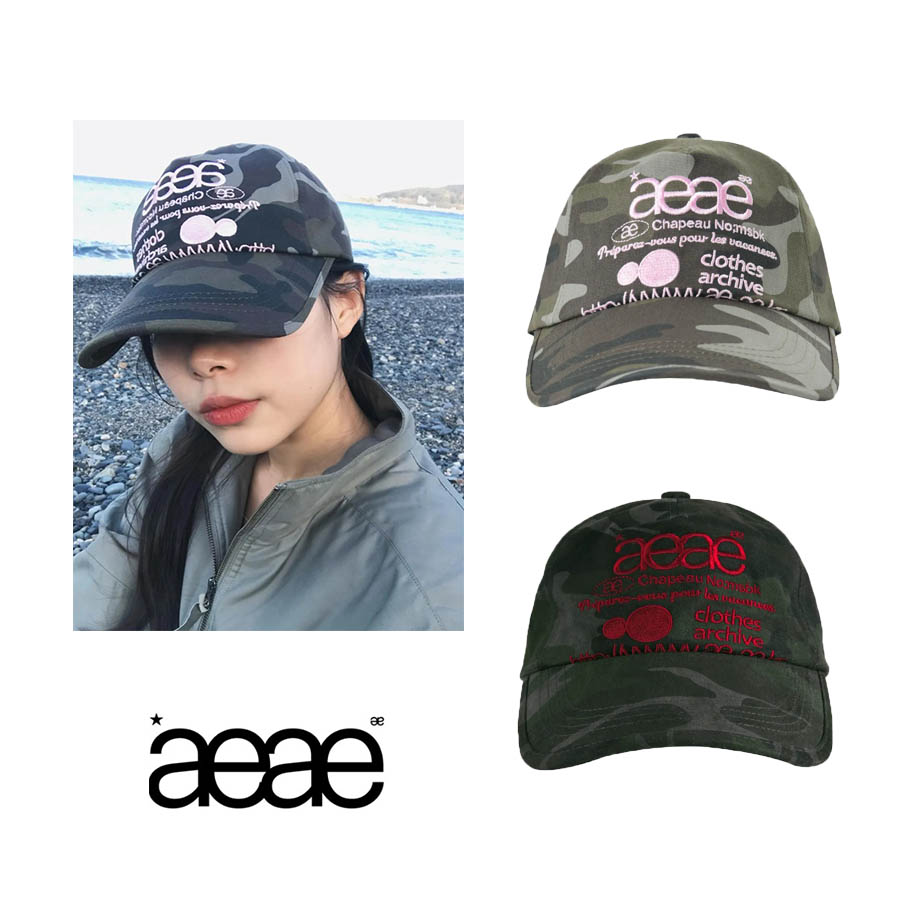 楽天市場】配送無料 [AEAE] WEB LOGO CAMO 5 PANNEL CAP