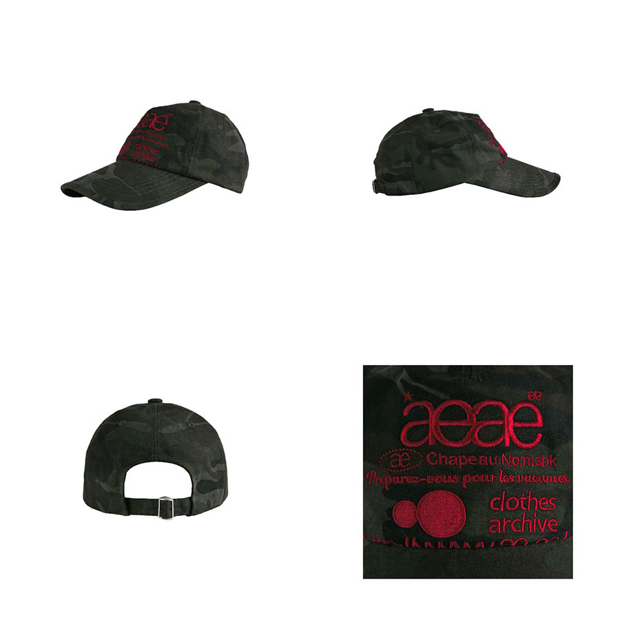 楽天市場】配送無料 [AEAE] WEB LOGO CAMO 5 PANNEL CAP