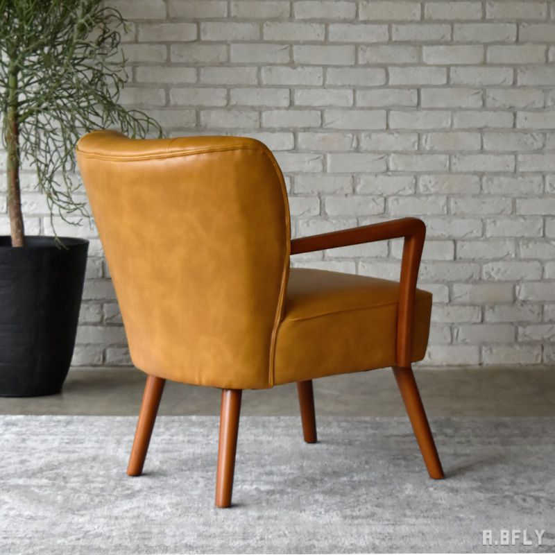 楽天市場】アームチェア ラウンジチェア カフェチェア リビング 書斎