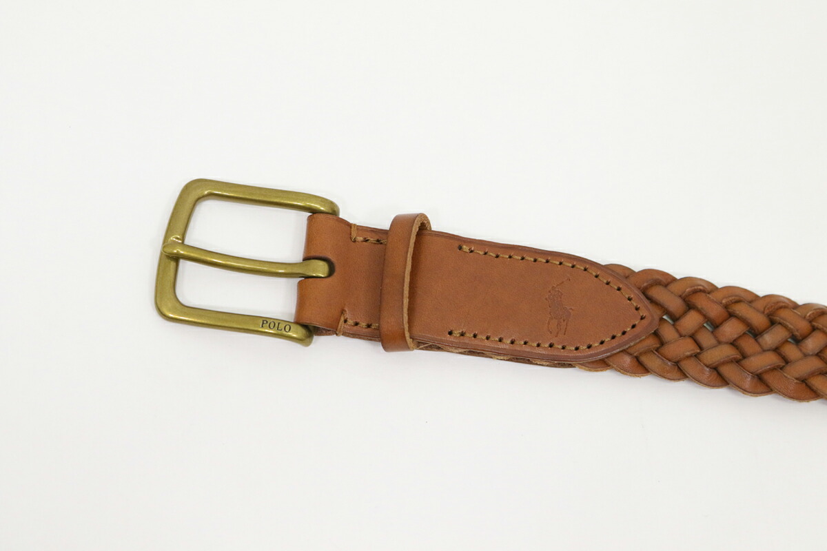 楽天市場】ポロ ラルフローレン メンズ メッシュ レザーベルト POLO