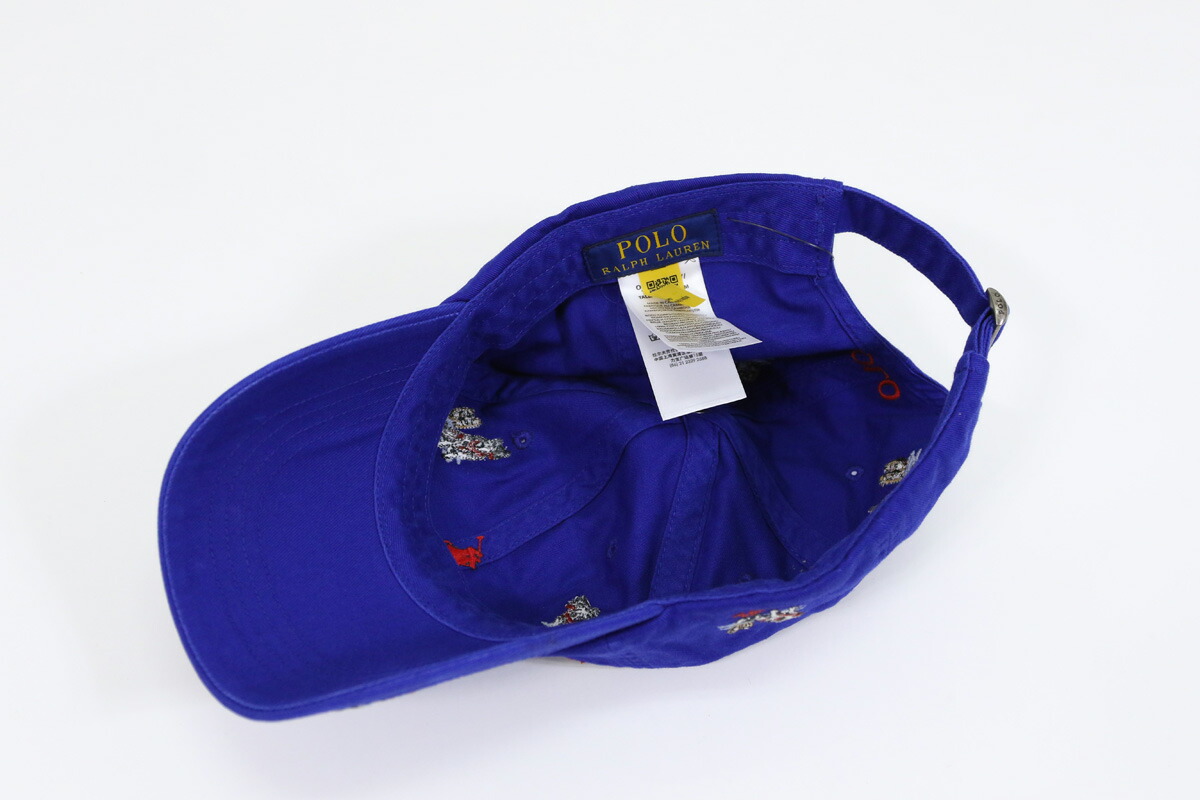 楽天市場】ポロ ラルフローレン マルチ刺繍 キャップ シグネチャー