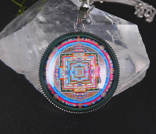 楽天市場】チベット・カーラチャクラ ( 時輪曼荼羅 ) マンダラ