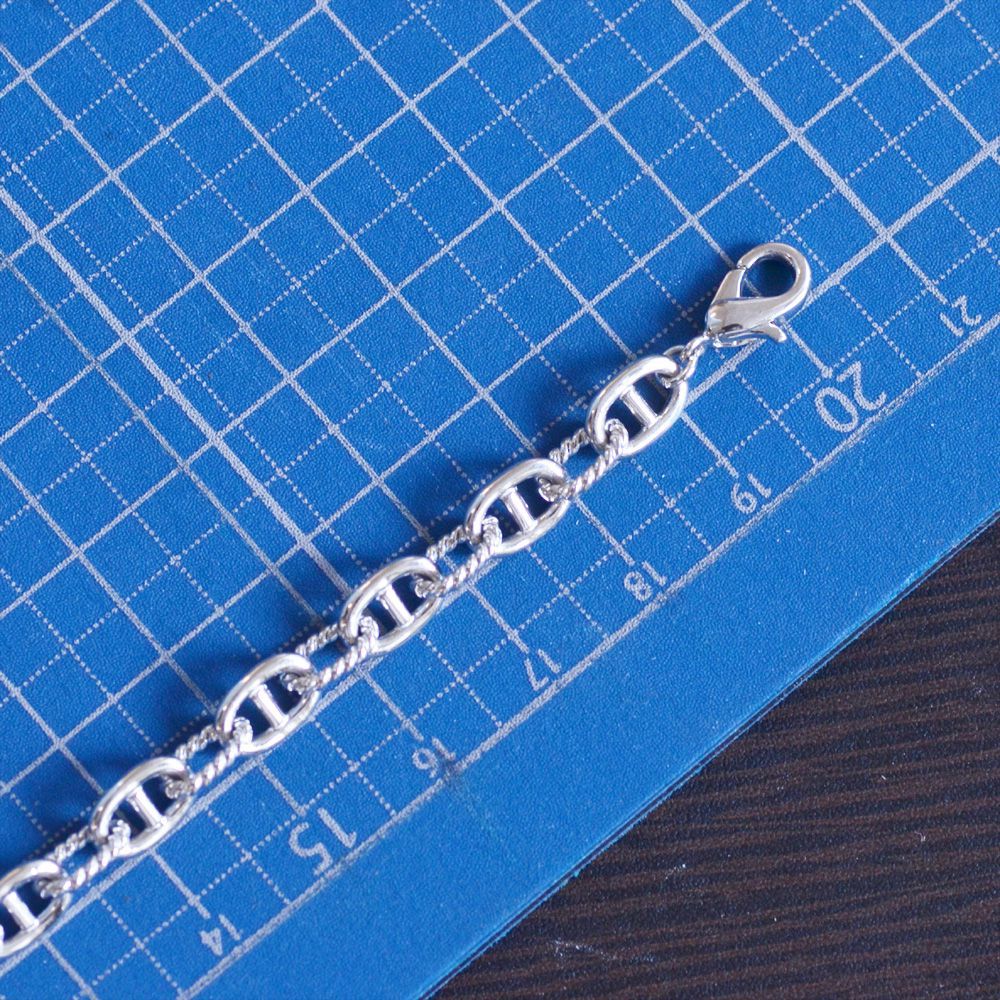 楽天市場】ブレスレット メンズ プラチナ Pt900 20cm 地金 チェーン