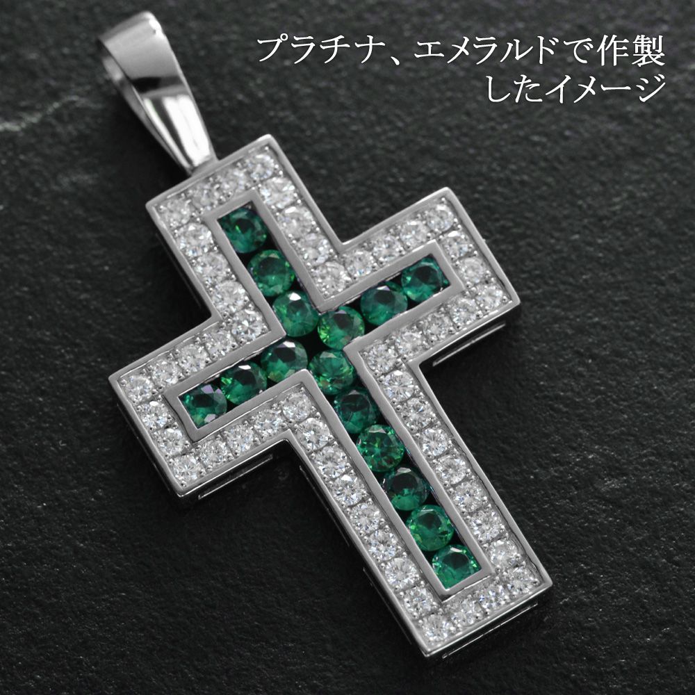 楽天市場】ペンダントトップ メンズ プラチナ 喜平用 クロス 十字架