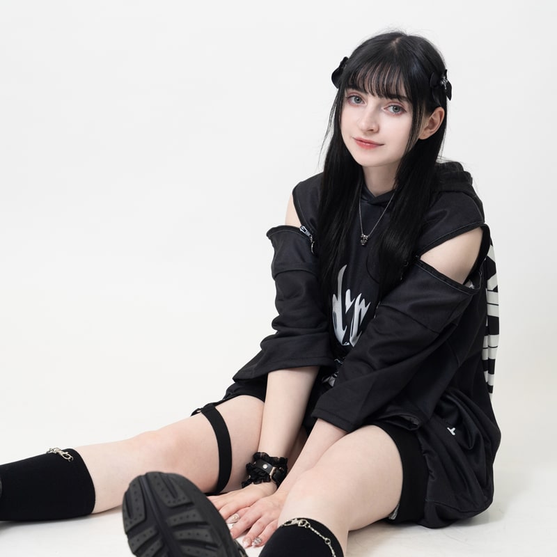 楽天市場】[半袖]ムーンバニードールズ パーカー パンク ロック V系