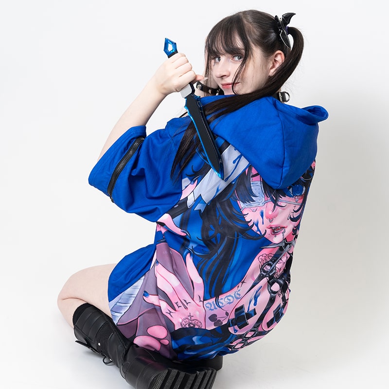 楽天市場】[半袖]HELL パーカー 半袖 原宿系 原宿 ファッション 病み