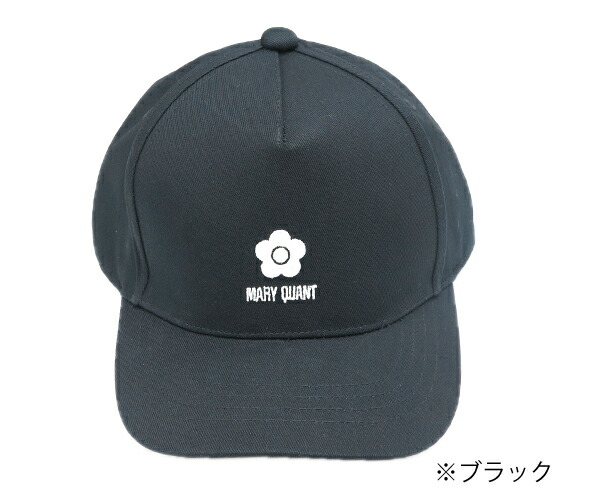 楽天市場】マリークワント ロゴ エンブロ キャップ/ブラック (MARY