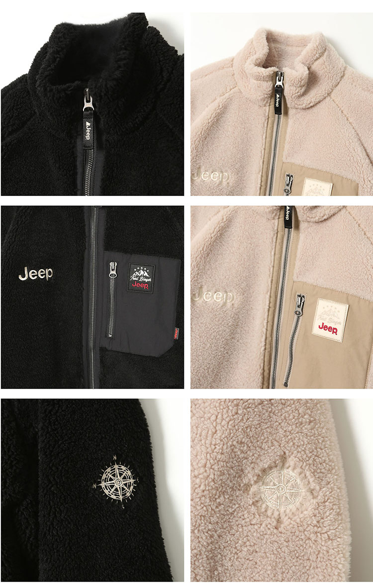 楽天市場】Jeep ジープ フリース ジャケット Classic Fleece Zip-up