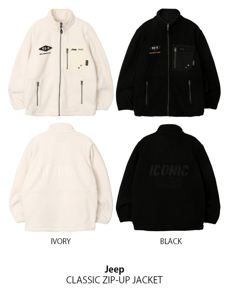 楽天市場】Jeep ジープ フリースジャケット CLASSIC ZIP-UP JACKET