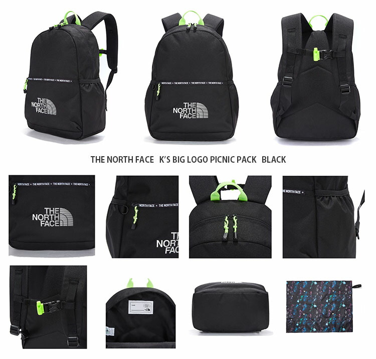 楽天市場】THE NORTH FACE ノースフェイス K'S BIG LOGO PICNIC PACK