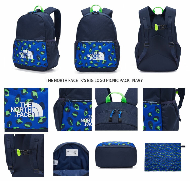 楽天市場】THE NORTH FACE ノースフェイス K'S BIG LOGO PICNIC PACK