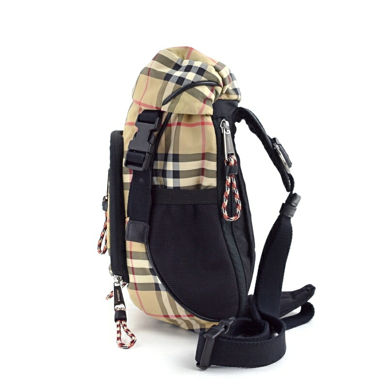 楽天市場】バーバリー ボディバッグ ノバチェック ベージュ×ブラック