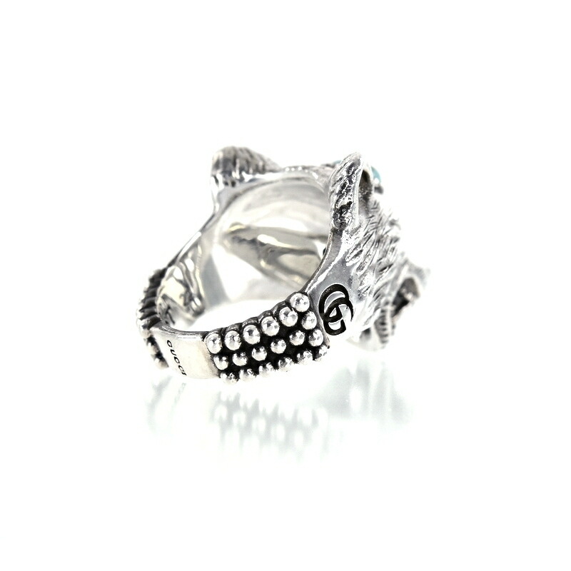 楽天市場】グッチ リング メンズジュエリー シルバー925 アンガー