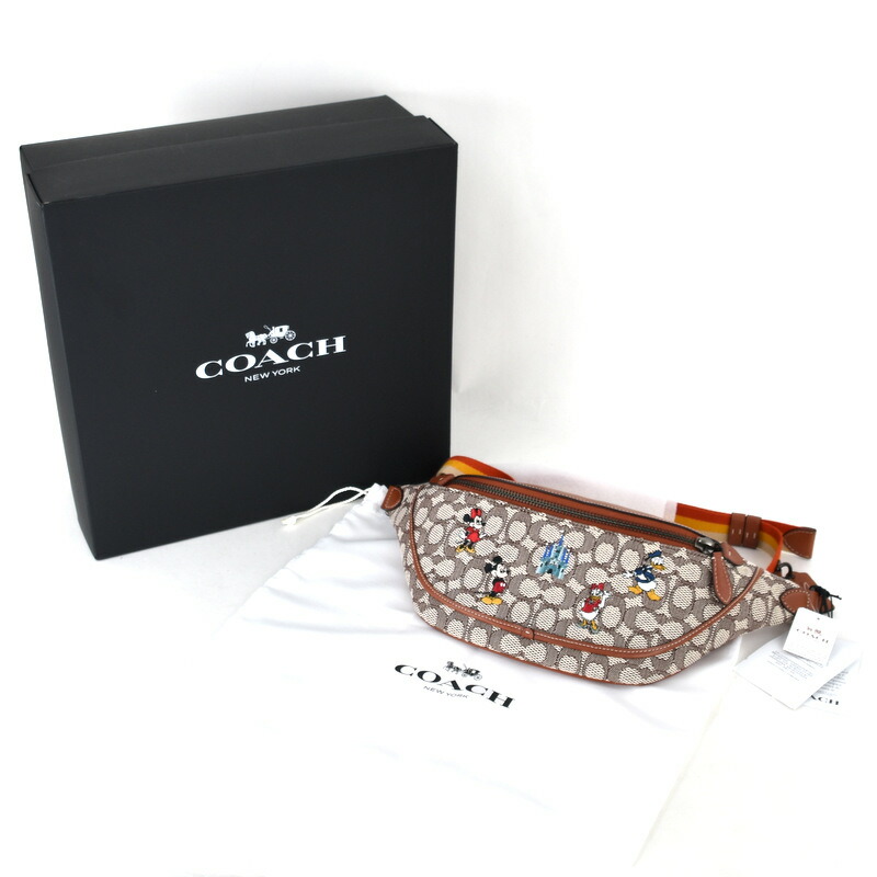 楽天市場】コーチ×ディズニー バッグ リーグベルトバッグ C8491