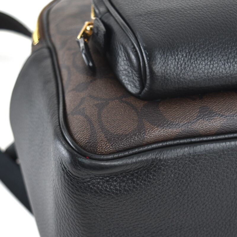 楽天市場】コーチ リュック 5671 シグネチャー ダークブラウン