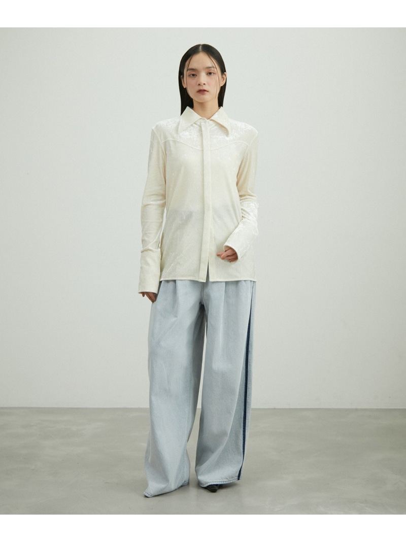 楽天市場】【サステナブル】ドレスデニムパンツ ADAM ET ROPE' FEMME