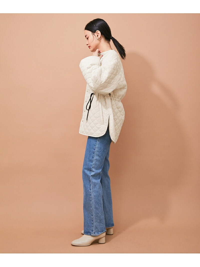 楽天市場】【SALE／30%OFF】【WEB限定】ドロストキルティングブルゾン