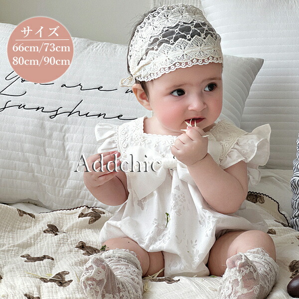 楽天市場】ロンパース 女の子 ベビー 可愛い ロンパース