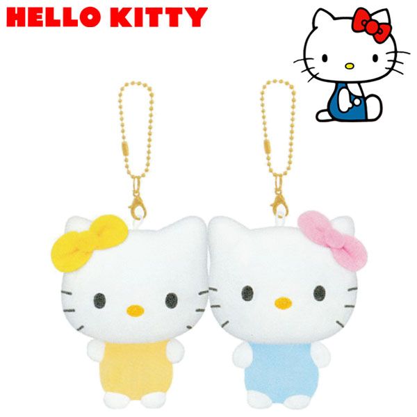 楽天市場】ハローキティ ニコぬいキーホルダー キティ＆ミミィ