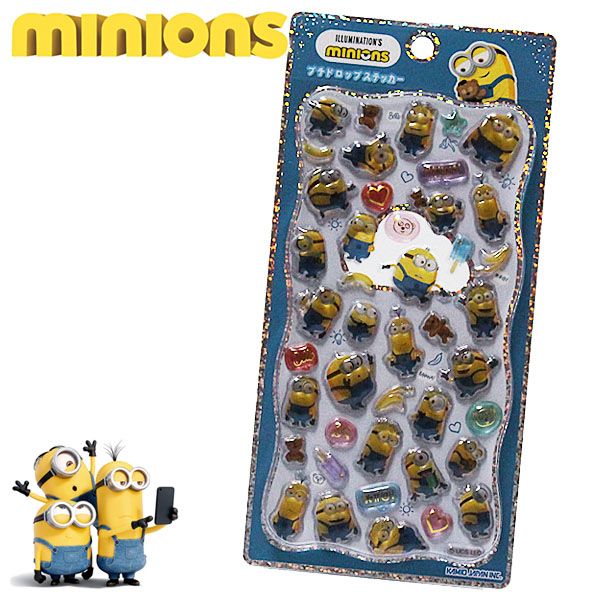 楽天市場】ミニオンズ プチドロップステッカー 25 レディース キッズ
