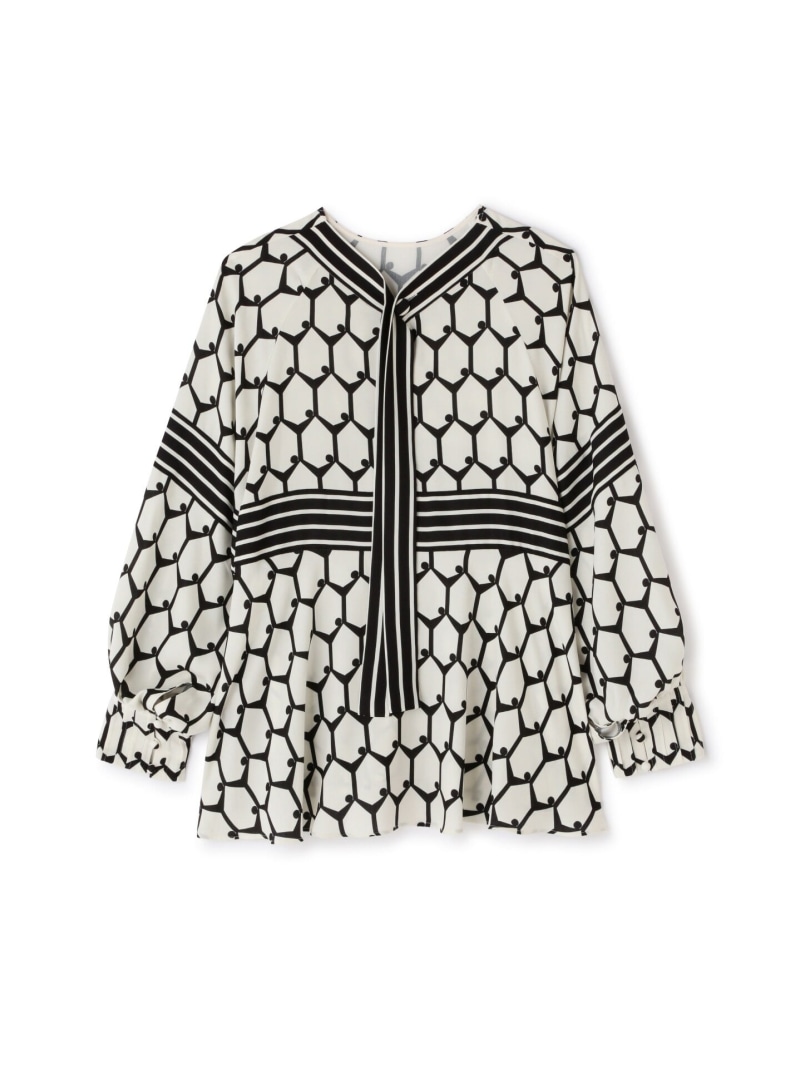 楽天市場】【SALE／50%OFF】◇ヘキサゴンプリントブラウス ADORE