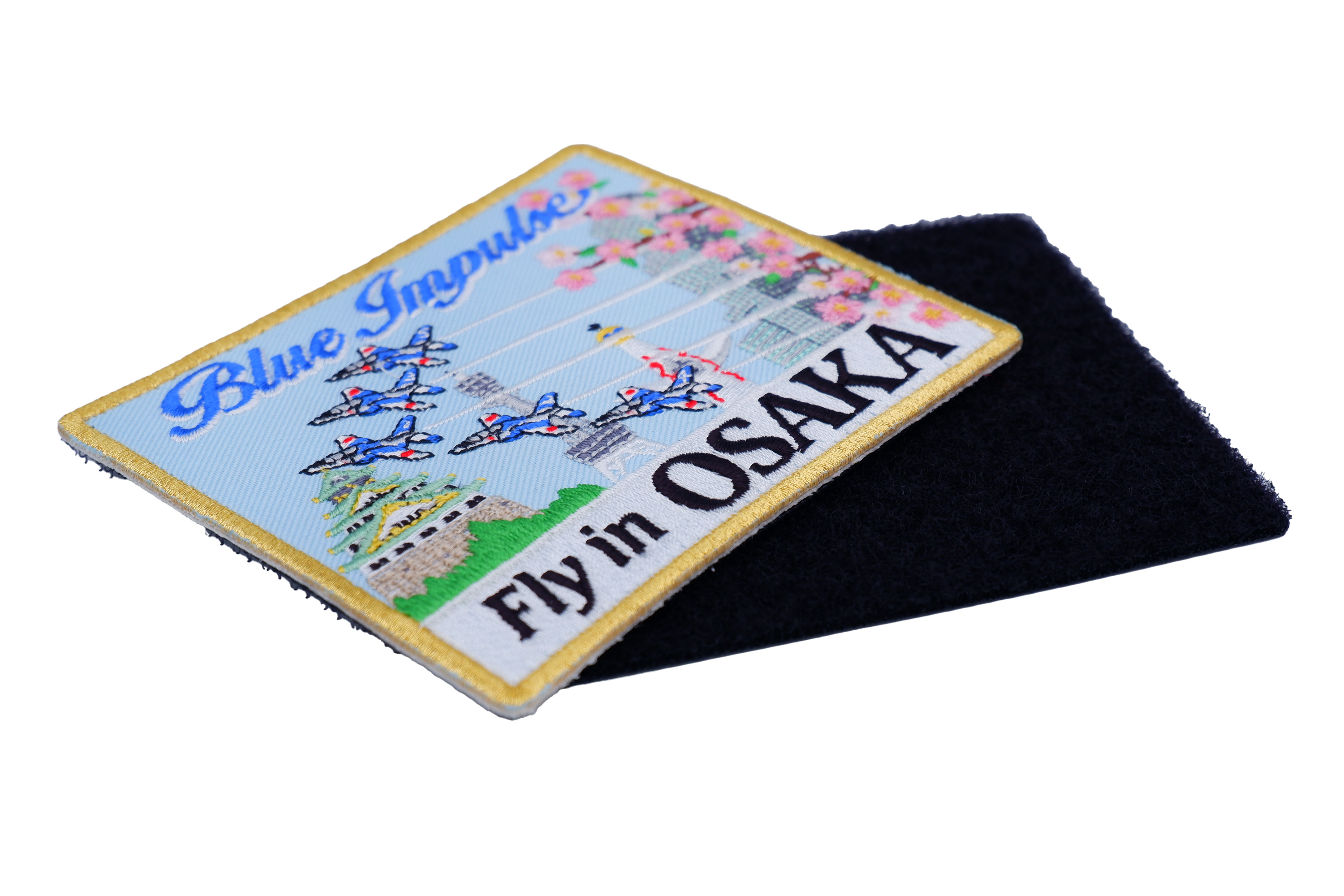 楽天市場】ブルーインパルス Fly in OSAKA ロゴ ワッペン パッチ Blue