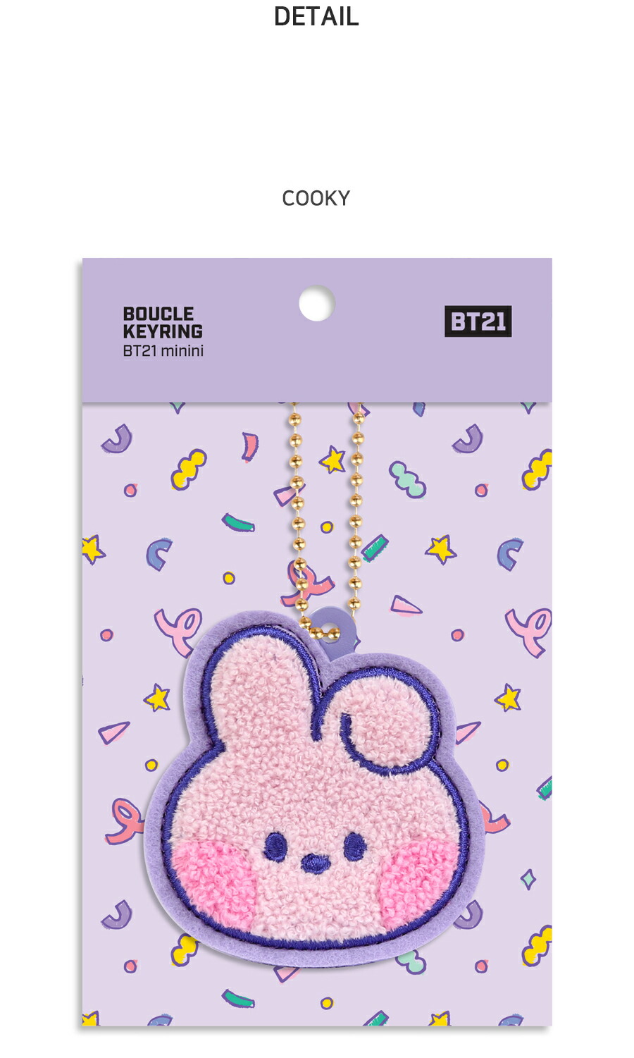 楽天市場】BT21 minini Boucle Keyring【送料無料】BTS公式グッズ ブー
