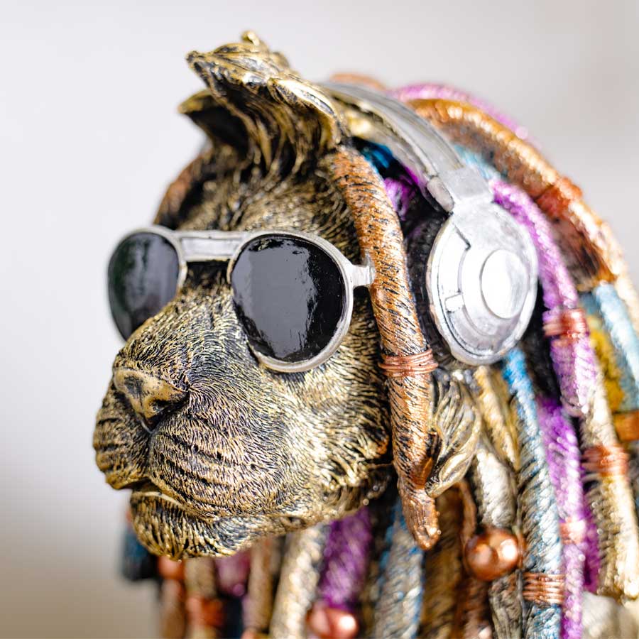 楽天市場】5日限定10%offクーポン オーナメント インテリア ライオン