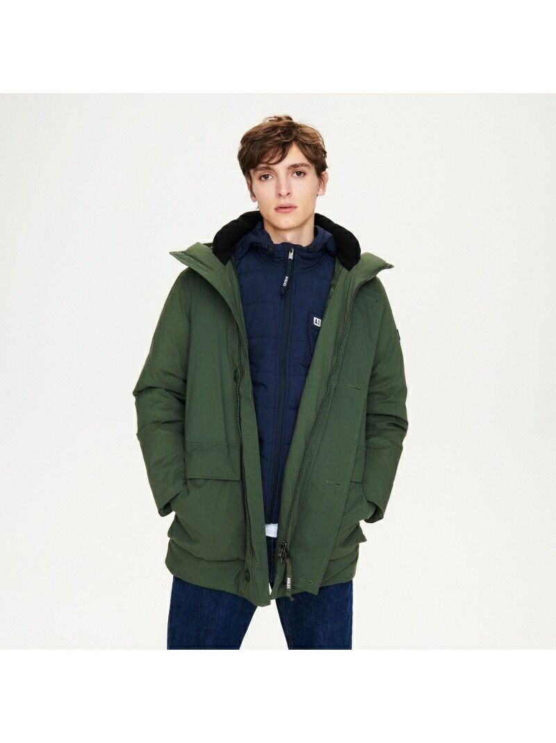 楽天市場】【SALE／50%OFF】ロングダウンフーデッドジャケット AIGLE