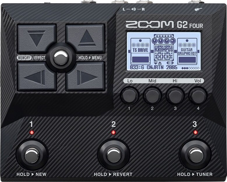 楽天市場】【送料込】ZOOM G2 FOUR マルチレイヤーIR機能搭載、ギター