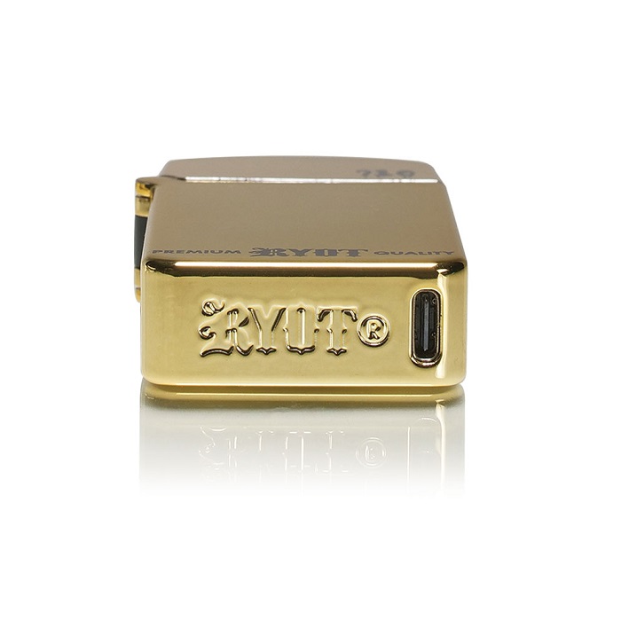 楽天市場】RYOT VERB 710 FLIP Vaporizer [ GOLD ]【510スレッド対応