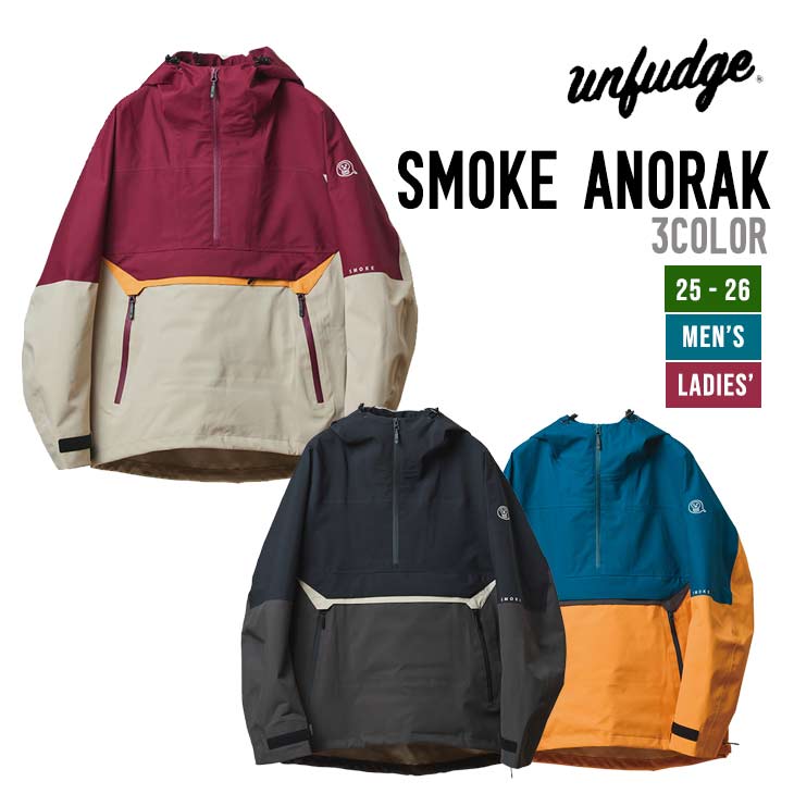 楽天市場】UNFUDGE アンファッジ 25-26 SMOKE ANORAK スモーク