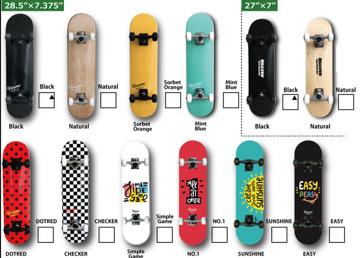 楽天市場】ヘブン スケートボード [ HEAVEN SKATE Complete @12700