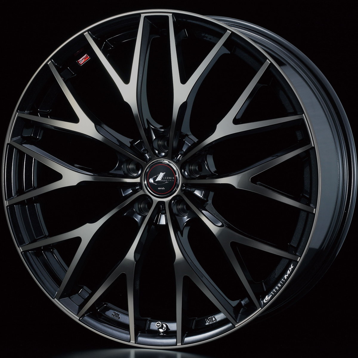 楽天市場】ウェッズ レオニス MX 17x7.0J 42 114.3-5穴 パール