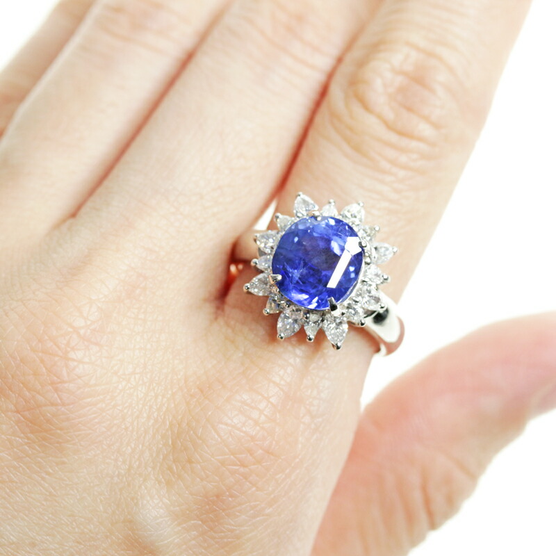 楽天市場】スリランカ産コーンフラワーブルー 非加熱サファイア 5.23ct