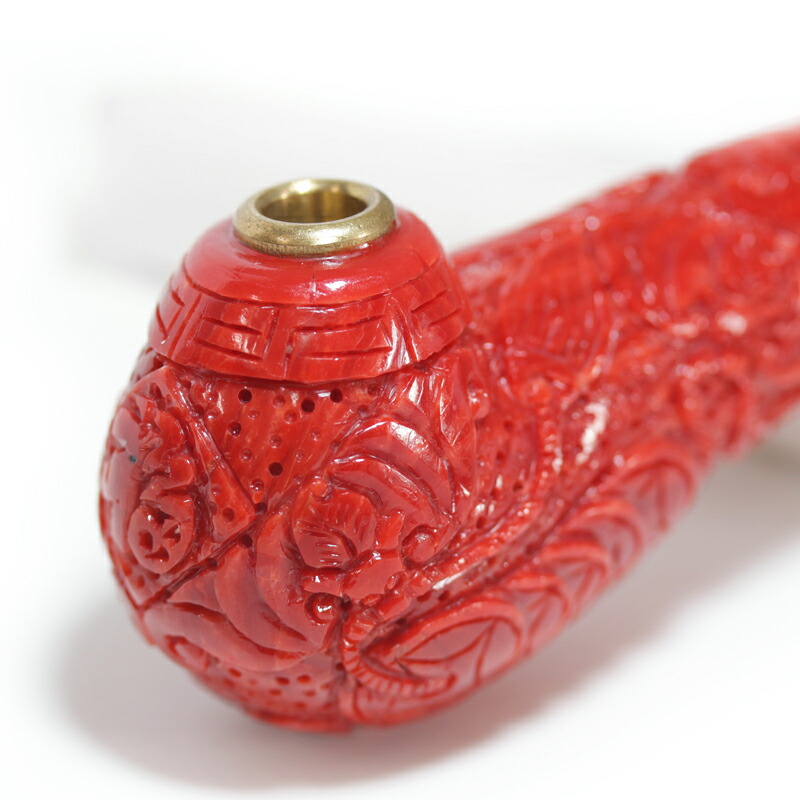楽天市場】【ｾｰﾙ】赤珊瑚 総重量111g 彫刻珊瑚 珊瑚の置物 吉祥紋様